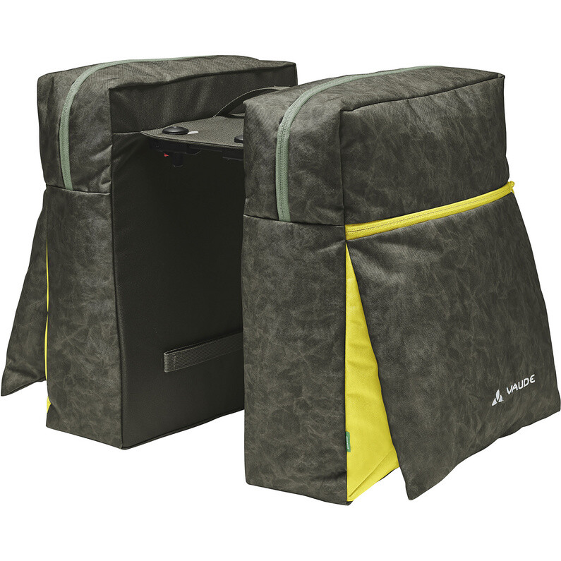 

Велосипедная сумка Twinzipper Uniklip 2 Vaude, оливковый
