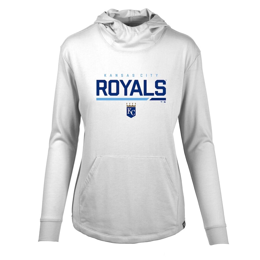 

Футболка с длинным рукавом Levelwear Kansas City Royals, белый