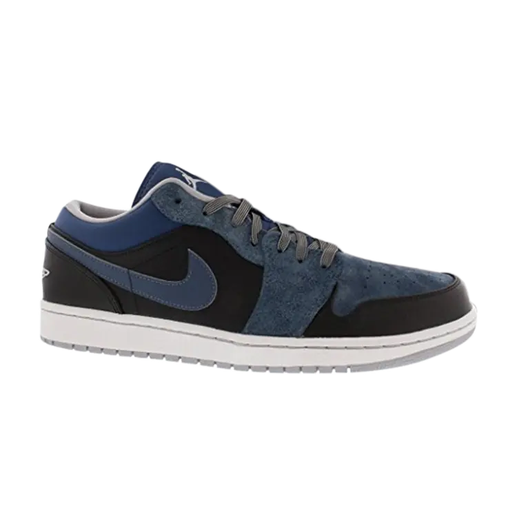 

Кроссовки Air Jordan 1 Retro Low 'New Slate', синий