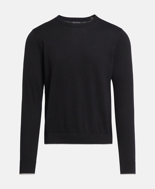 

Джемпер с длинными рукавами Armani Exchange, черный