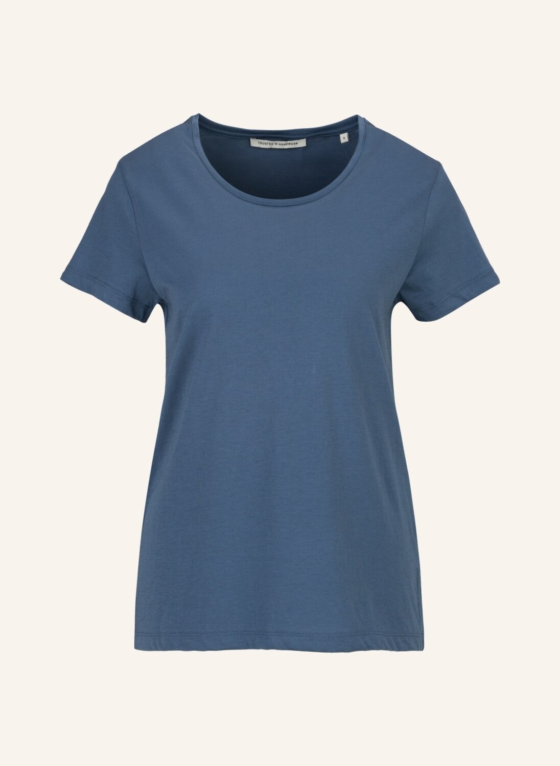 

Футболка с круглым вырезом и рукавом 1/2 TRUSTED HANDWORK, синий