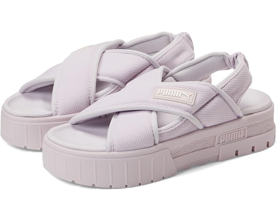 Сандалии PUMA Mayze Sandal, цвет Lavender Fog/Puma White кроссовки puma wmns rs z candy white lavender fog белый