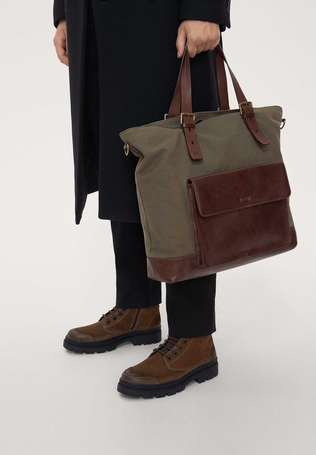 Спортивная сумка NATANAEL Kazar, цвет taupe кроссовки kazar egan minimalistic style taupe