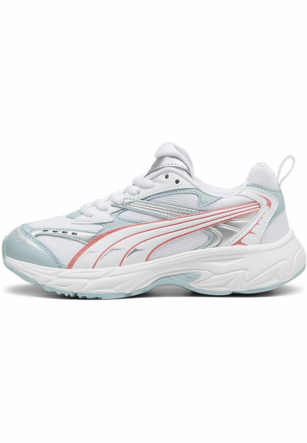 

Низкие кроссовки Morphic Techie Puma, цвет white turquoise surf