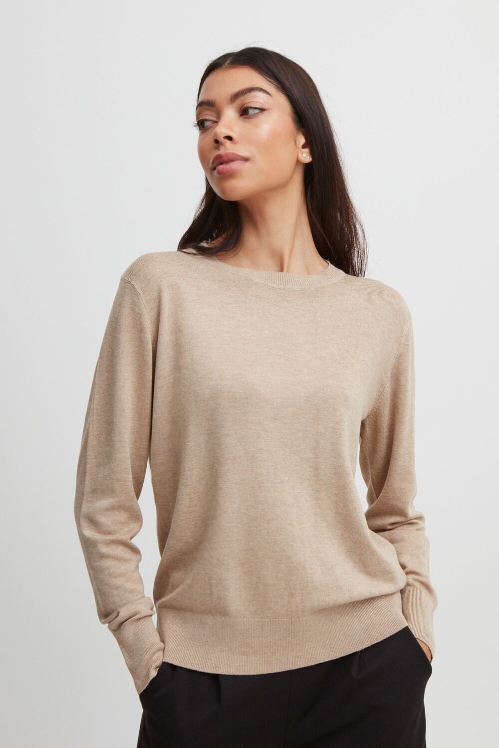 

Свитер b.young Strick BYMMPIMBA1JUMPER 20812780, серый