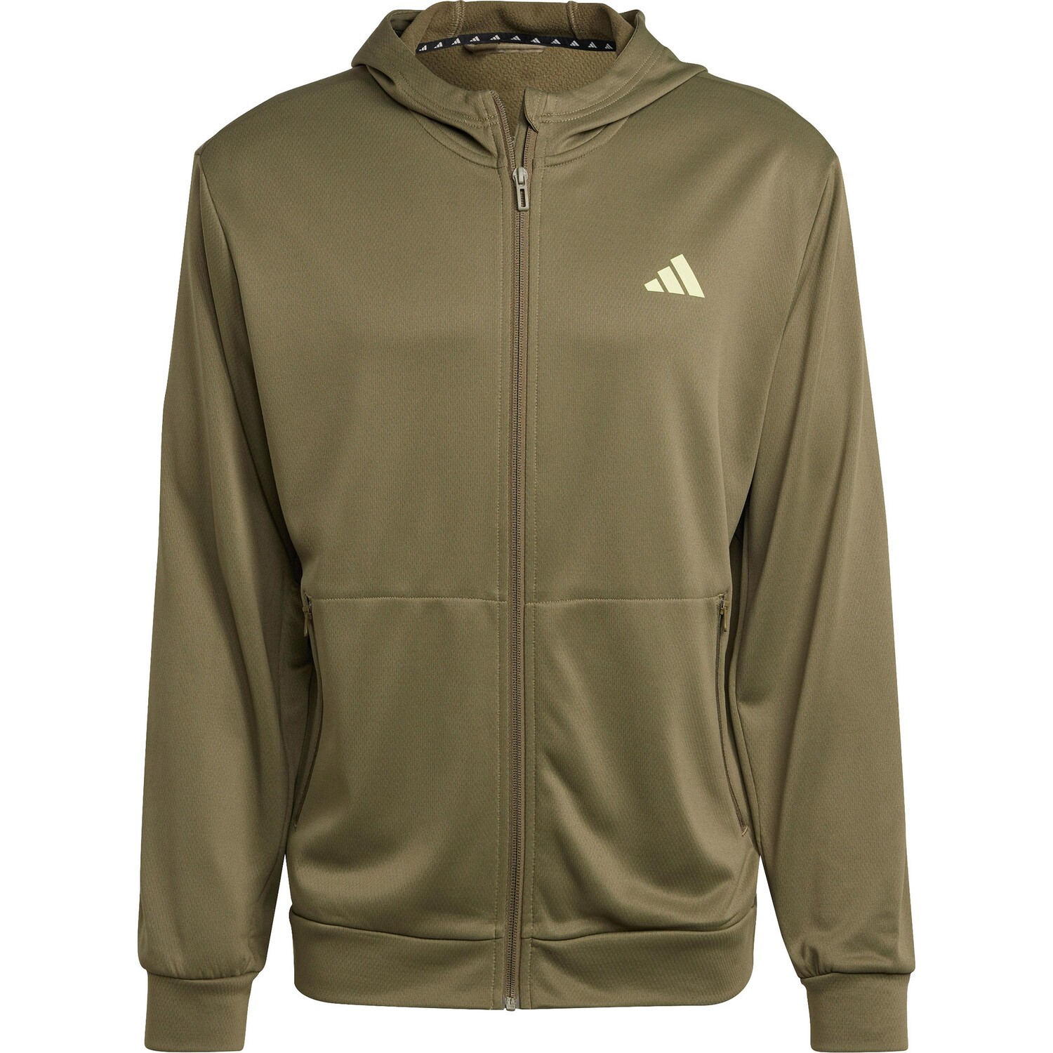 

Спортивная куртка adidas Performance TRAIN ESSENTIALS SEASONAL, цвет olive strata pulse lime