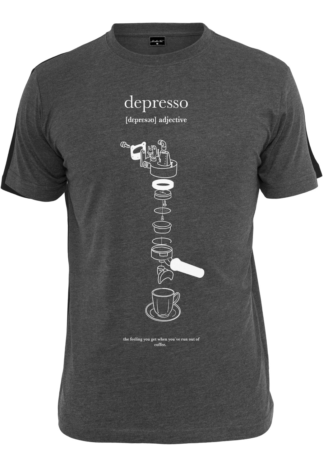 

Футболка Mister Tee kurzarm, цвет charcoal