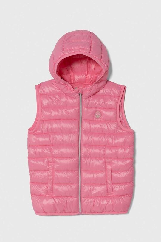 

United Colors of Benetton Детский утепленный жилет, розовый