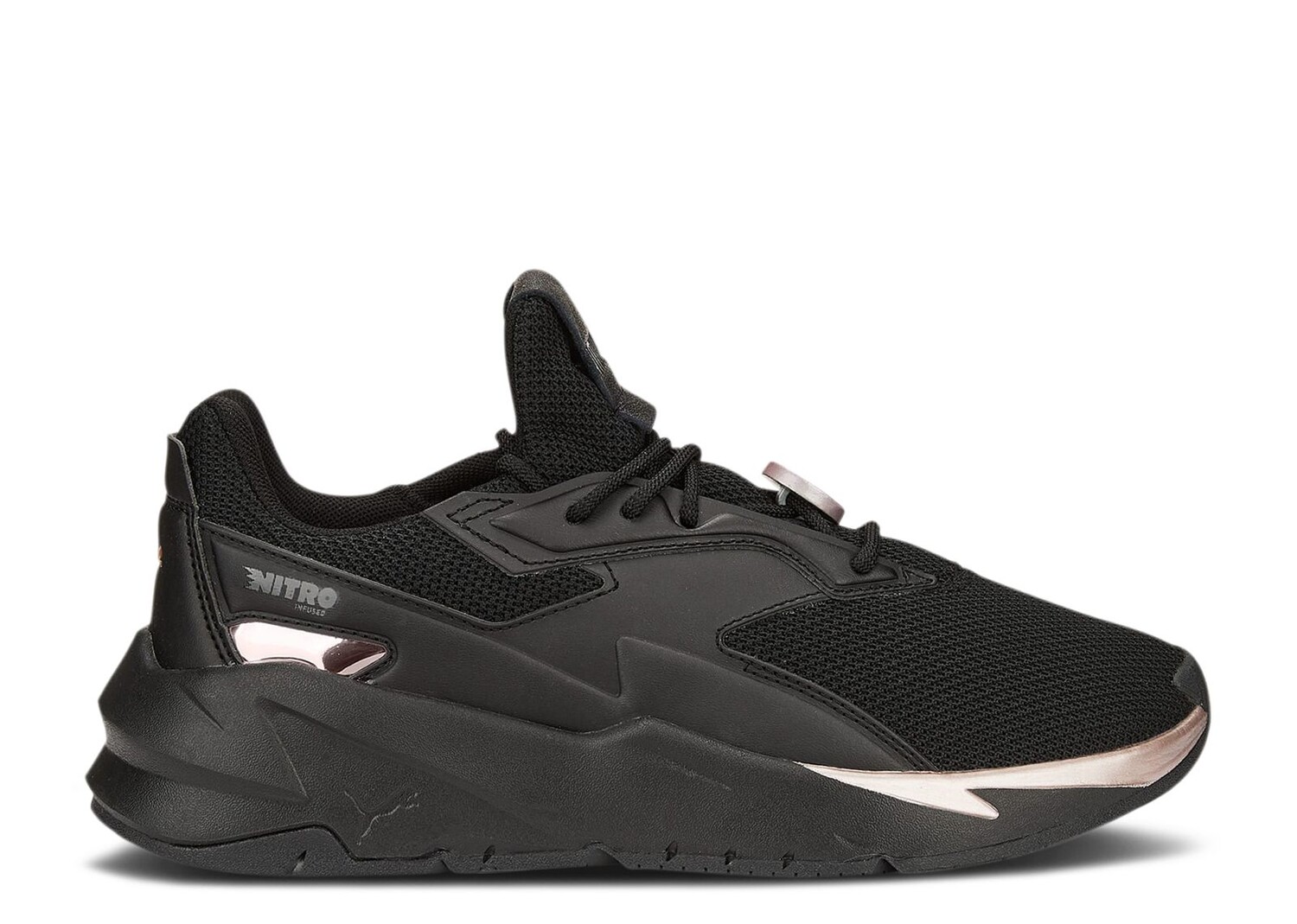 

Кроссовки Puma Wmns Fier Nitro Metallic 'Black Rose Gold', черный
