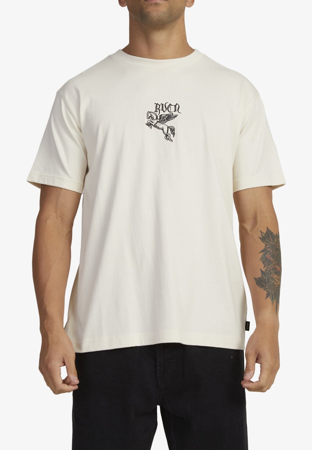 

Футболка с принтом RVCA, цвет white