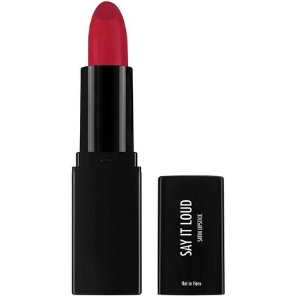 

Атласная губная помада Say It Loud для макияжа Hot In Here Red 1,16G, Sleek