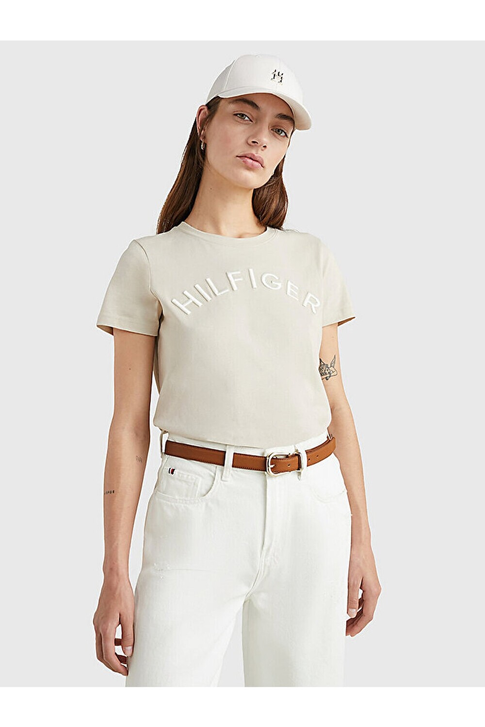 

Футболка Tommy Hilfiger, бежевый