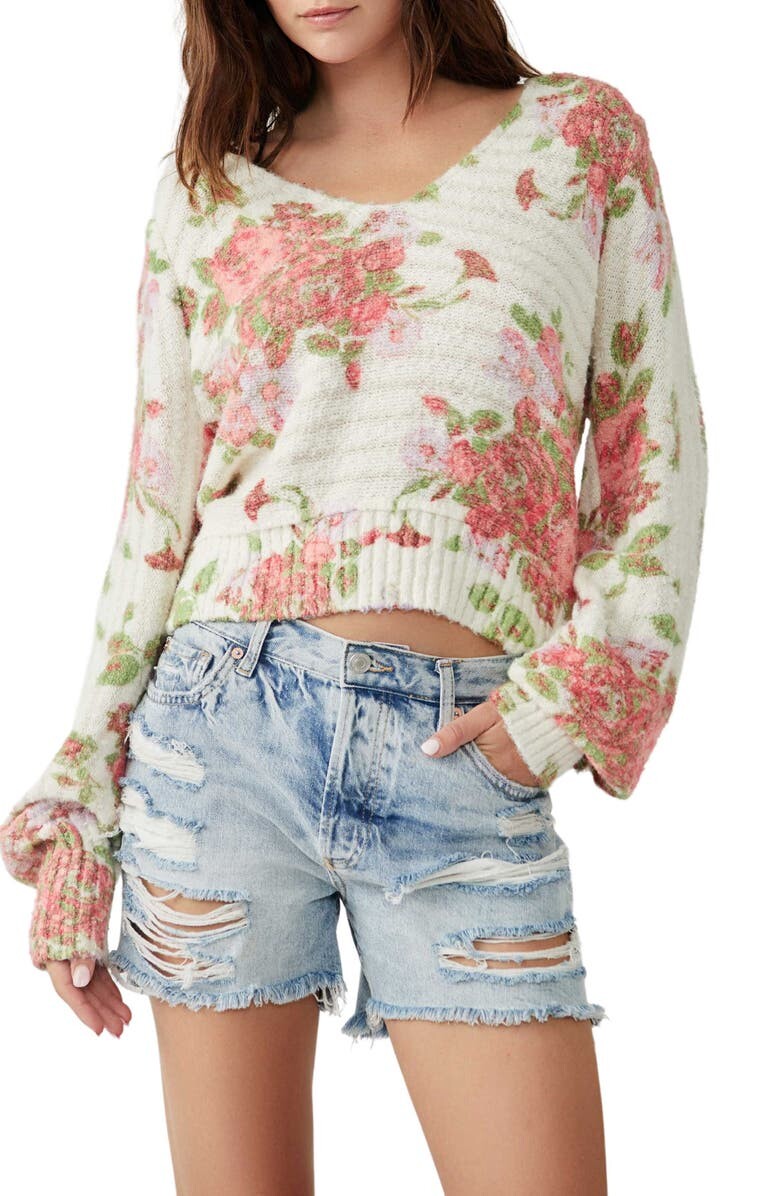 

Свитер с V-образным вырезом Bed of Roses FREE PEOPLE