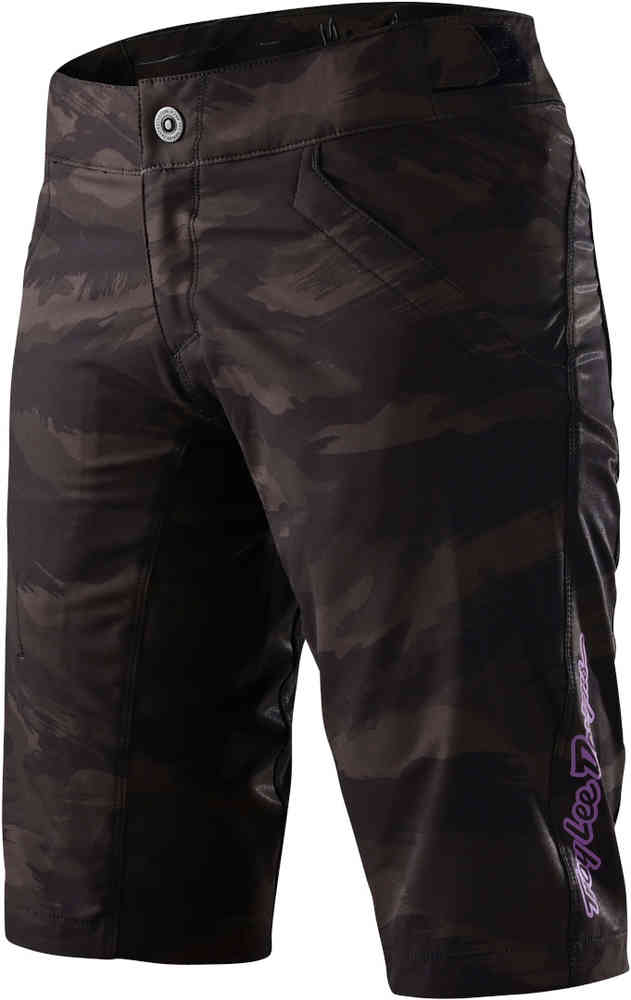 шорты troy lee designs luxe женские велосипедные черные Женские велосипедные шорты Mischief Shell с матовым камуфляжем Troy Lee Designs
