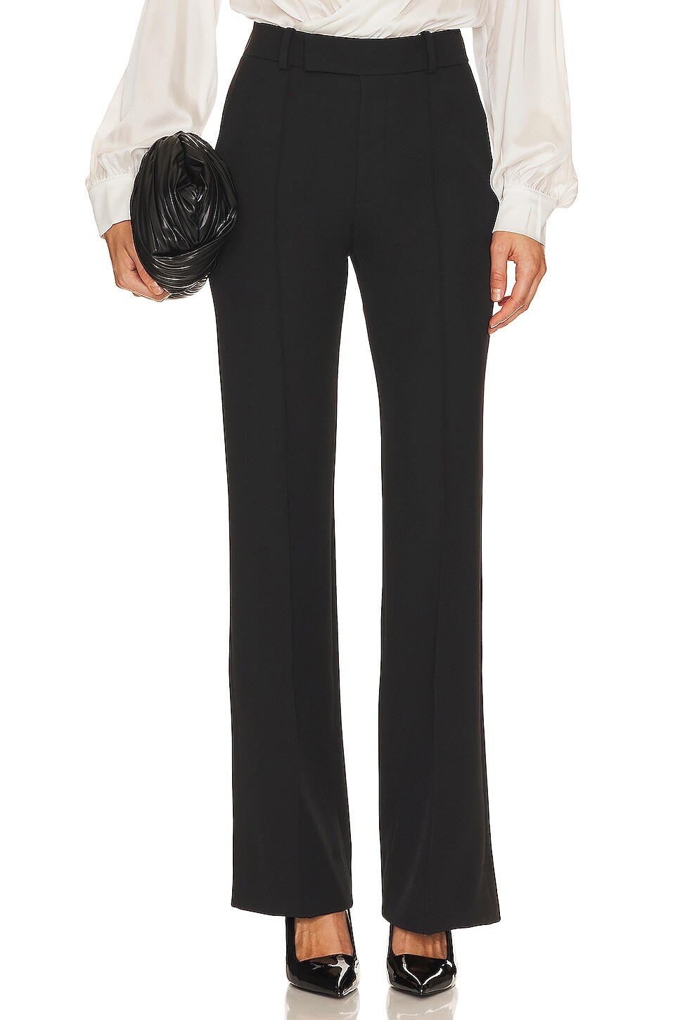 

Брюки FRAME The Slim Stacked Trouser, черный