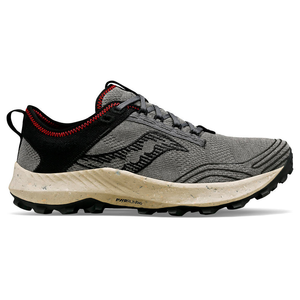 Кроссовки для бега по пересеченной местности Saucony Peregrine RFG, цвет Shadow/Black цена и фото