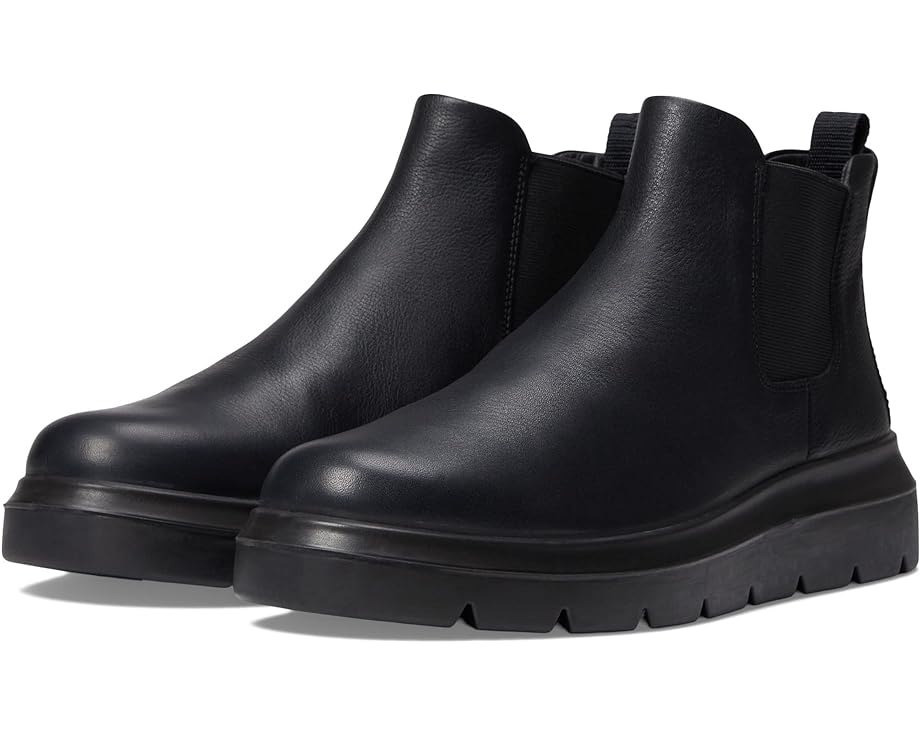 Ботинки ECCO Nouvelle Hydromax Water-Resistant Chelsea Boot, черный цена и фото