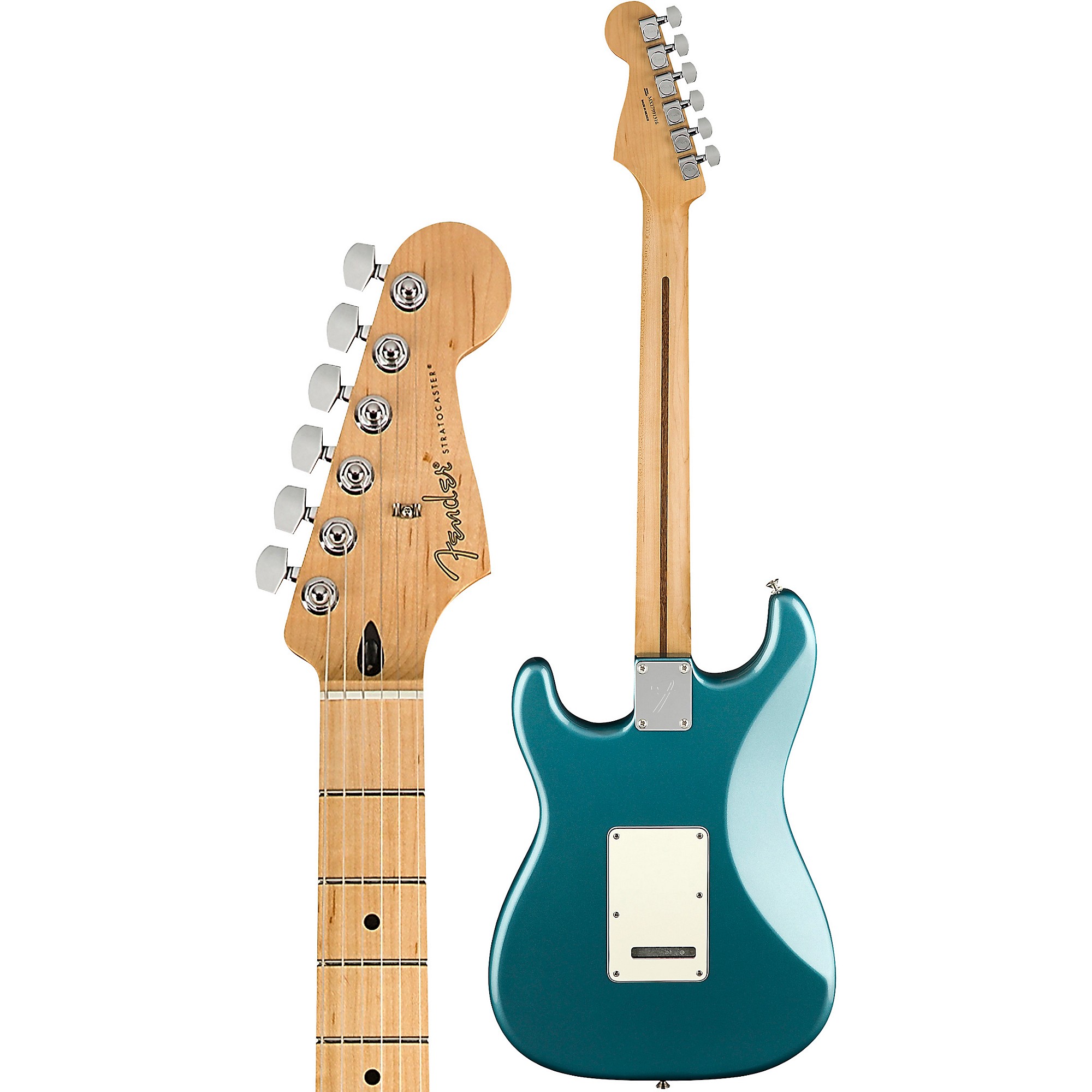 Электрогитара Fender Player серии Stratocaster с кленовым грифом Tidepool электрогитара fender player stratocaster mn tidepool