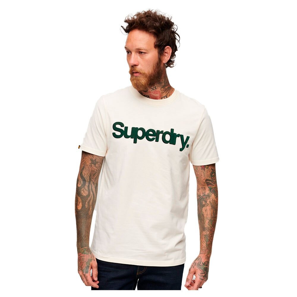

Футболка Superdry Core Logo Classic Short Sleeve Round Neck, белый