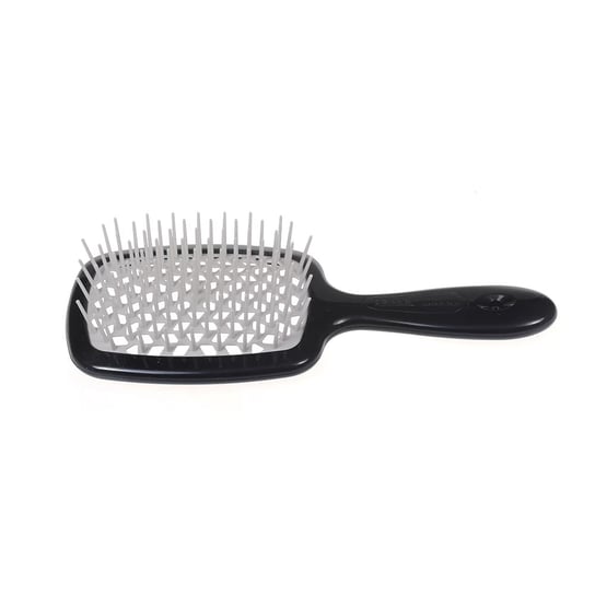Парикмахерская щетка для расчесывания волос, черная и серая Janeke Superbrush