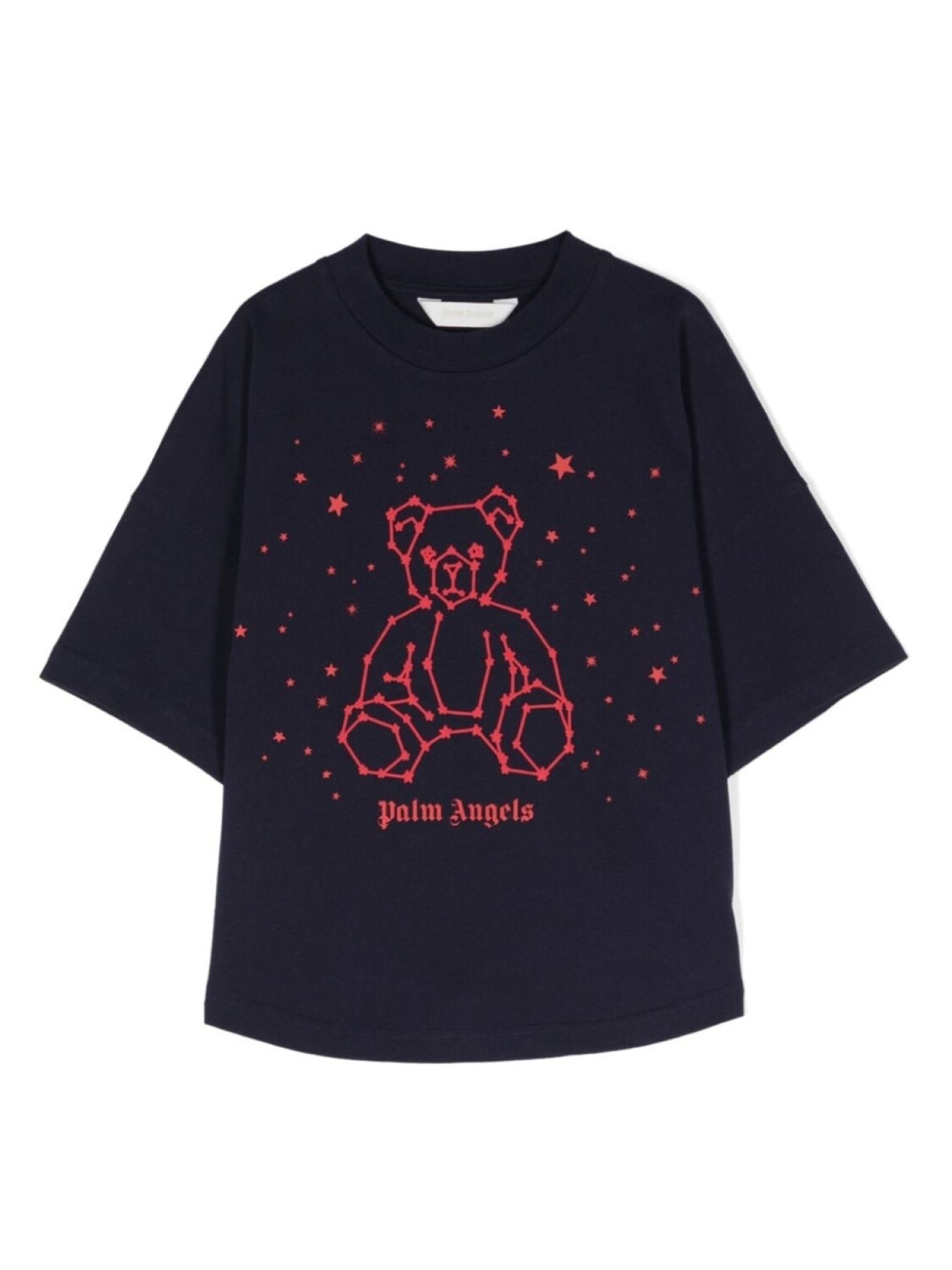 

Palm Angels Kids футболка Astro Bear, синий
