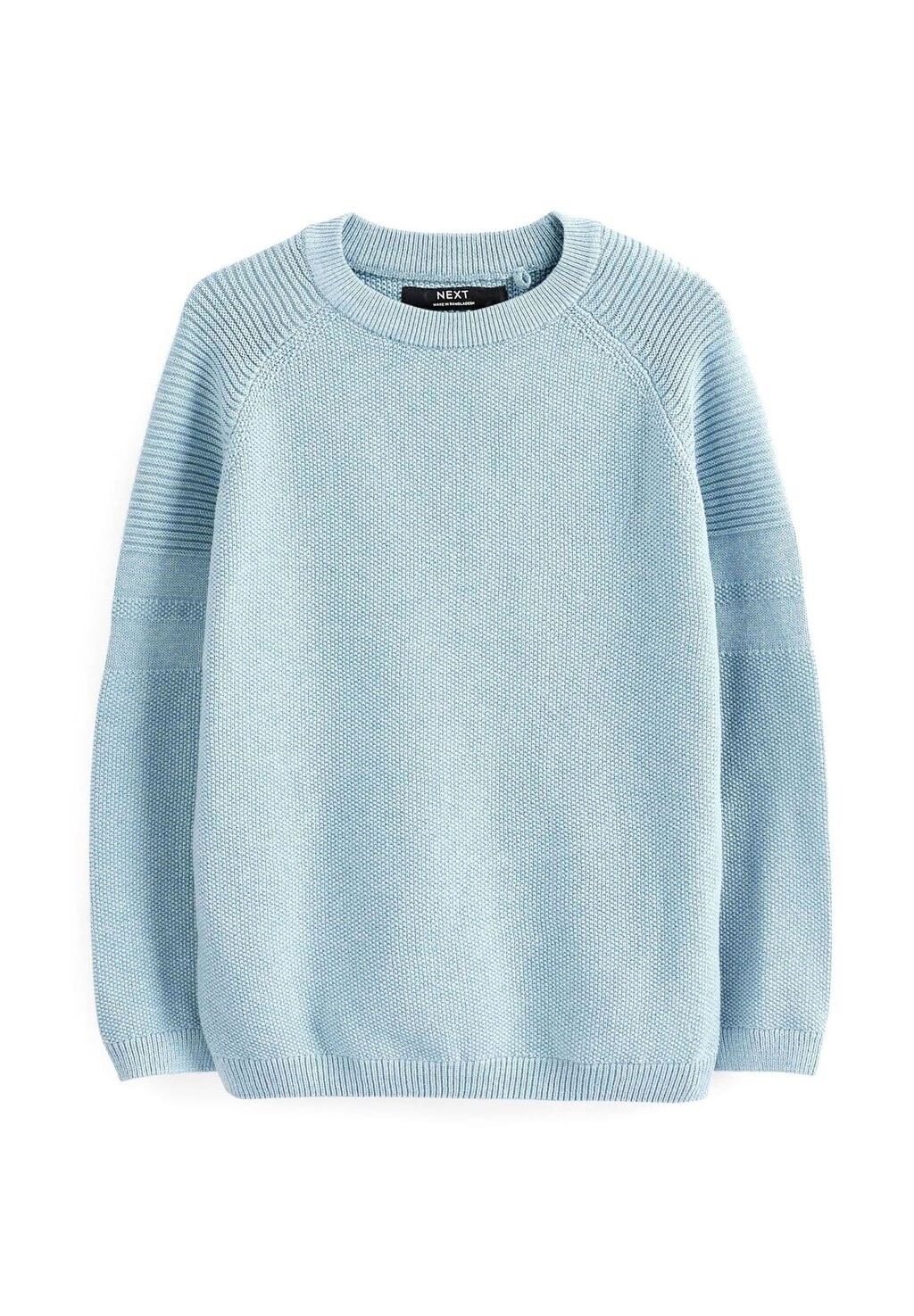 

Джемпер вязаный TEXTURED CREW WITHOUT STAG Next, цвет blue