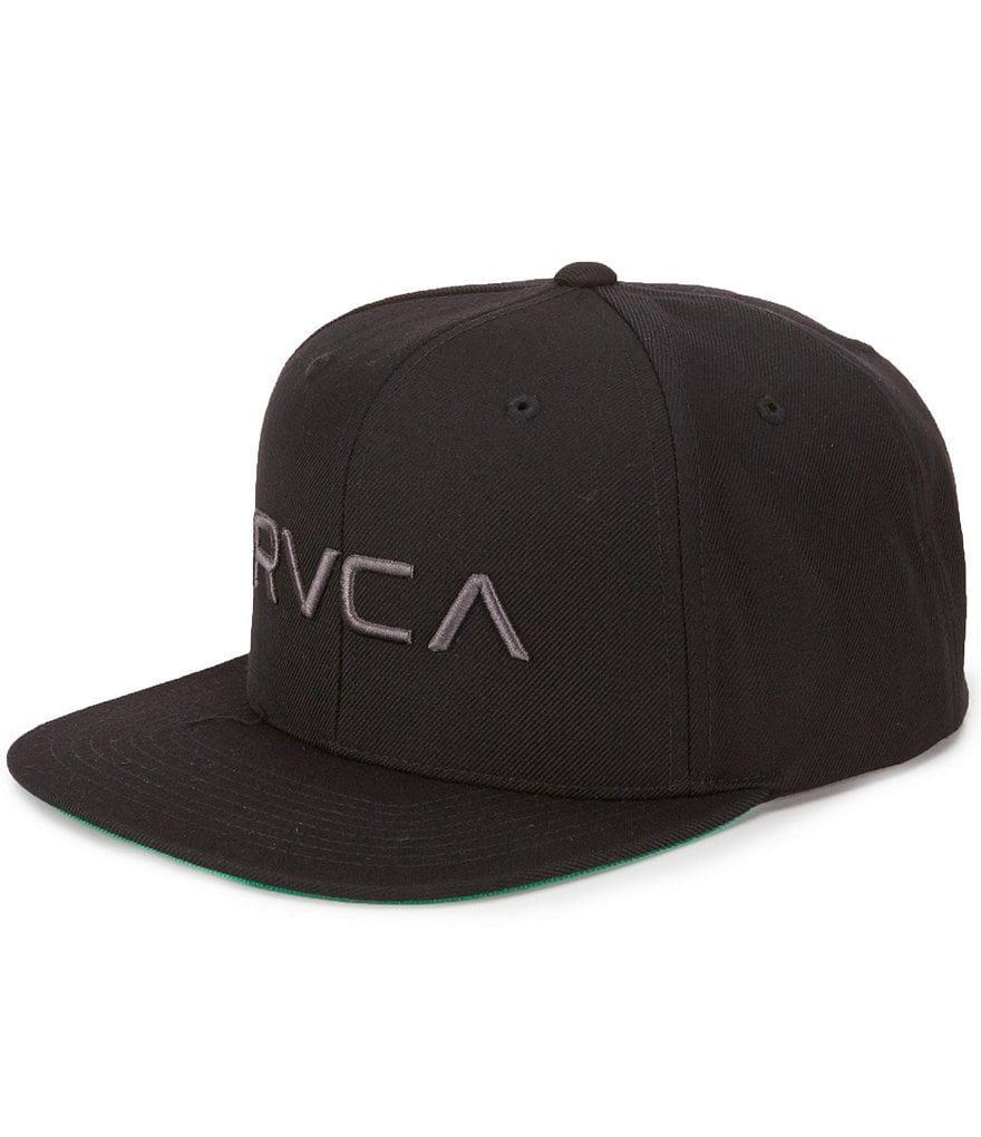 Саржевая шапка RVCA Snapback III, черный