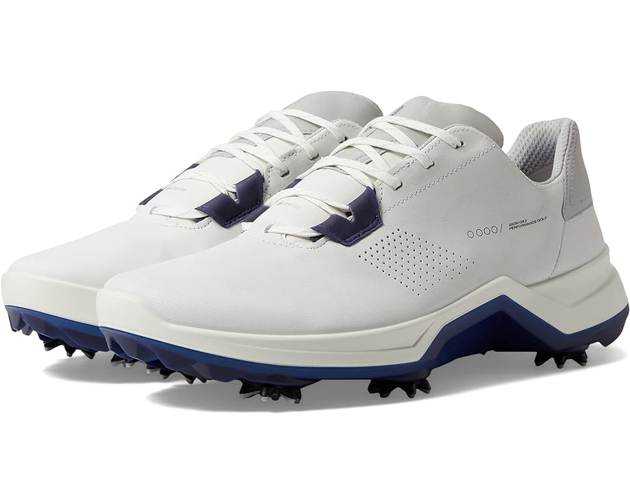 Кроссовки ECCO Golf Biom G5 Golf Shoes, цвет White/Blue Depths