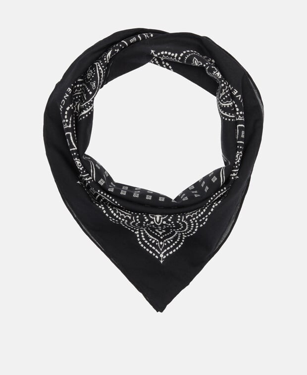

Квадратный шарф Givenchy, черный