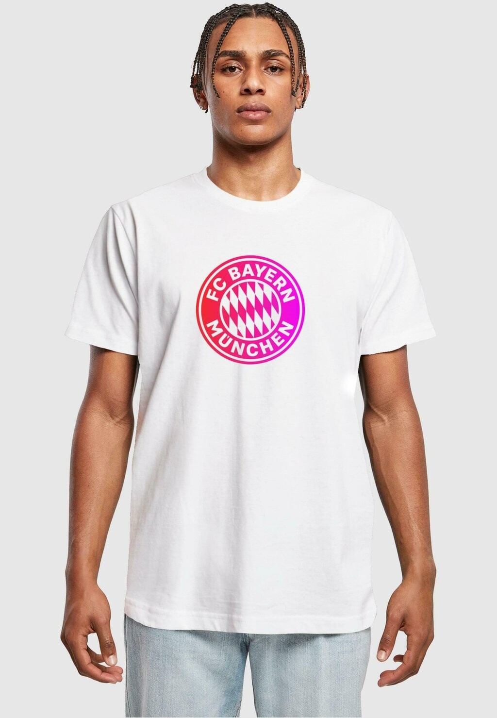 

Футболка с символикой LOGO RP ROUND NECK FC Bayern München, цвет white
