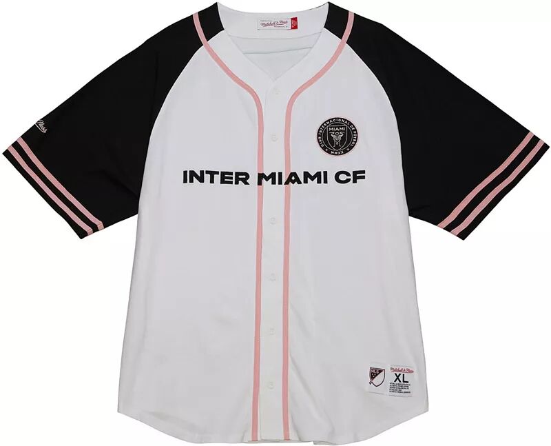 цена Белая бейсбольная майка Mitchell & Ness Inter Miami CF