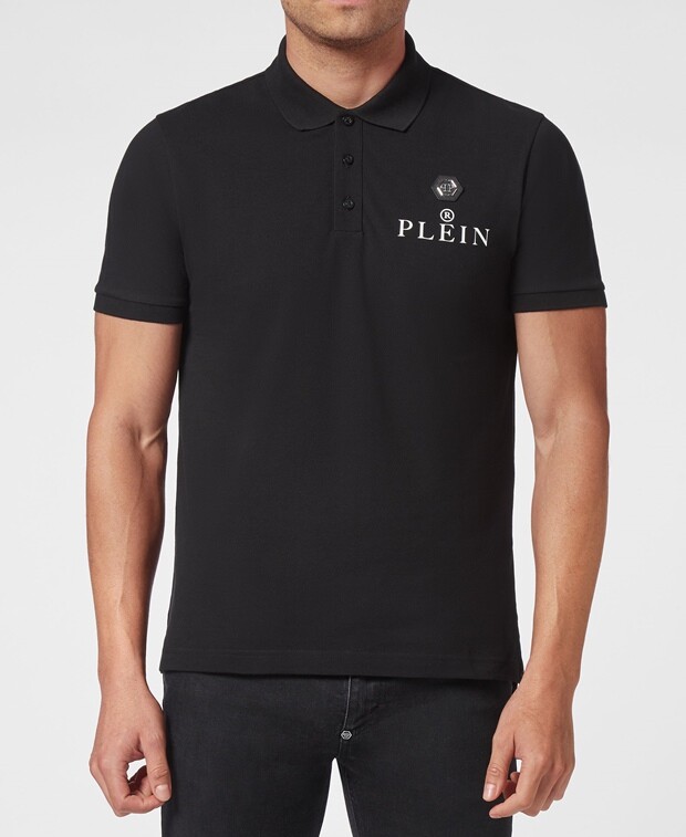 

Рубашка поло Philipp Plein, черный