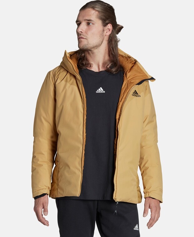 

Пуховик adidas Sportswear, песочный