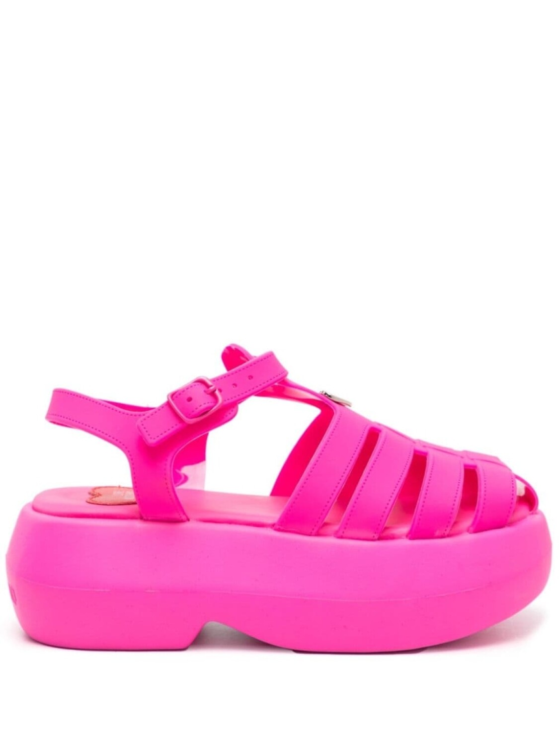 

Love Moschino босоножки на платформе, розовый