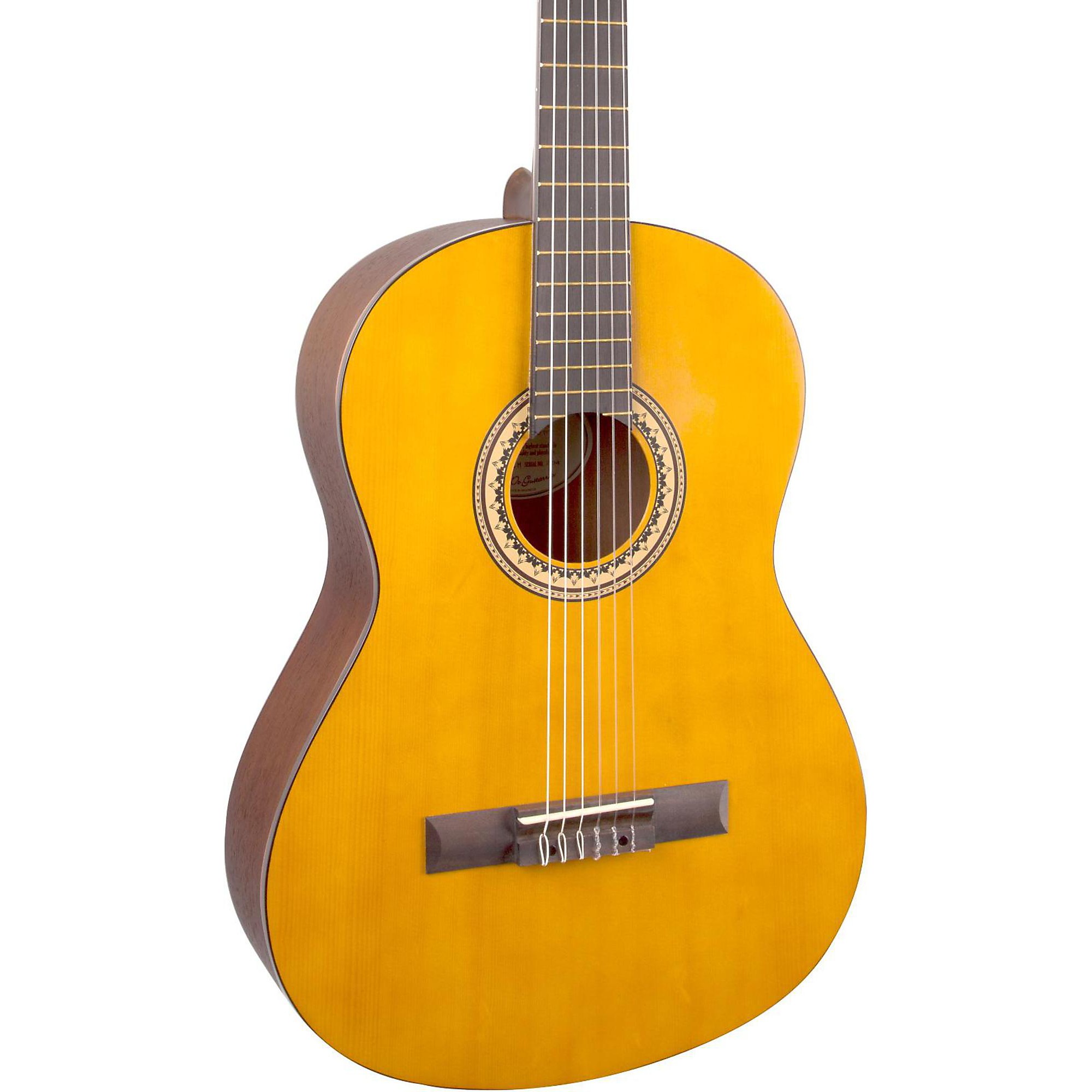 Полноразмерная гибридная классическая акустическая гитара Valencia 200 Series Natural