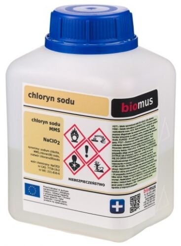 

Хлорит натрия 25-28% ММС 250мл Biomus