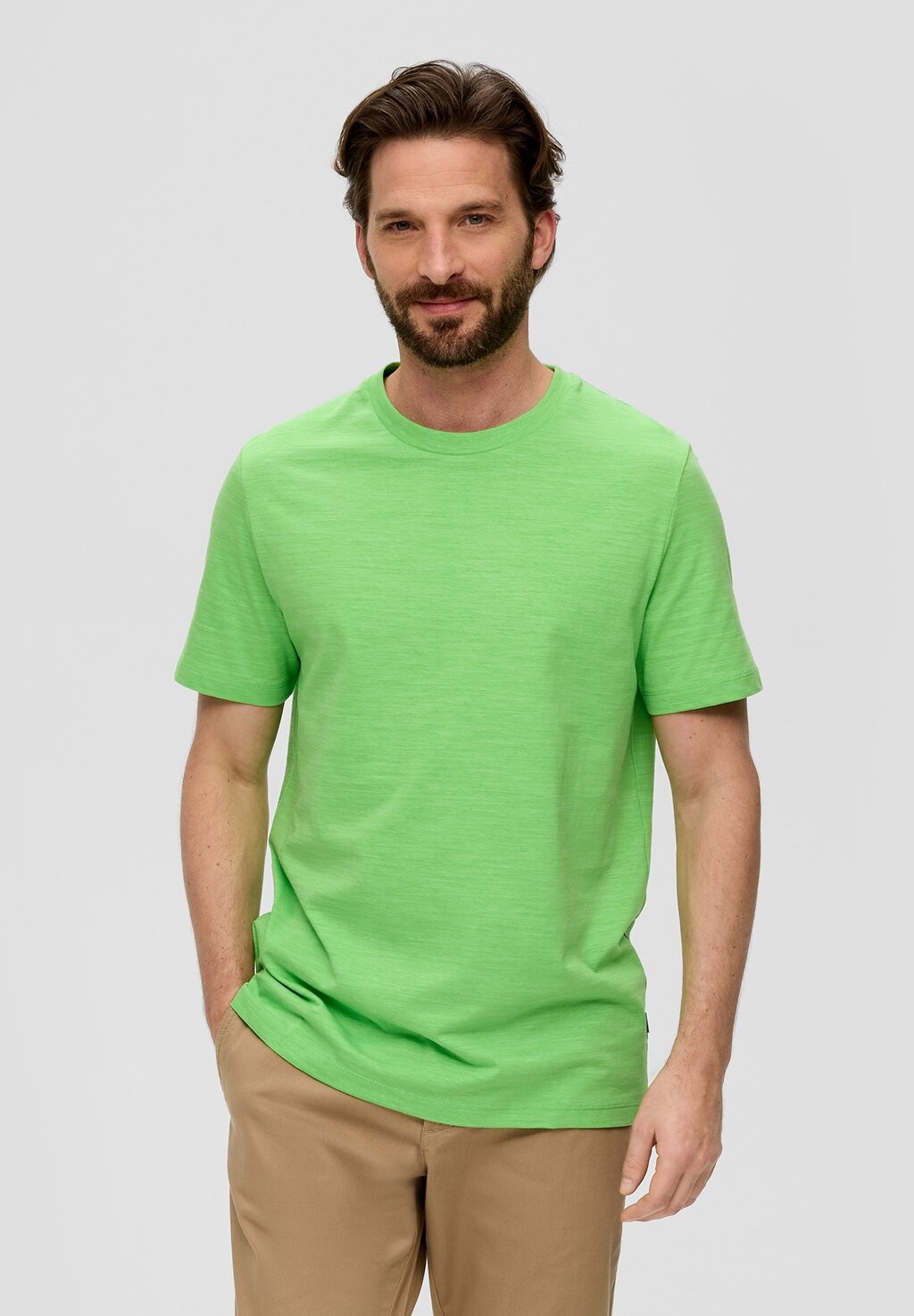 

Базовая футболка CREW NECK s.Oliver, цвет grün