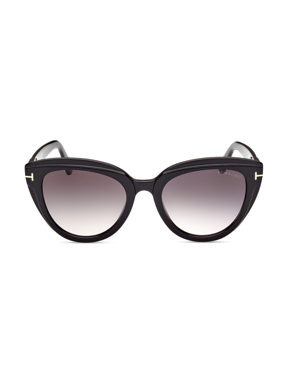 

Солнцезащитные очки кошачий глаз Tori 53MM Tom Ford, черный