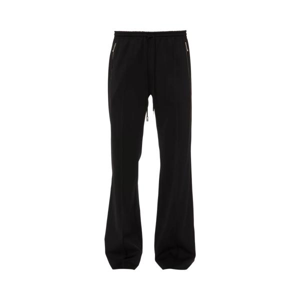 Брюки bootcut track pants black black J.W. Anderson, черный