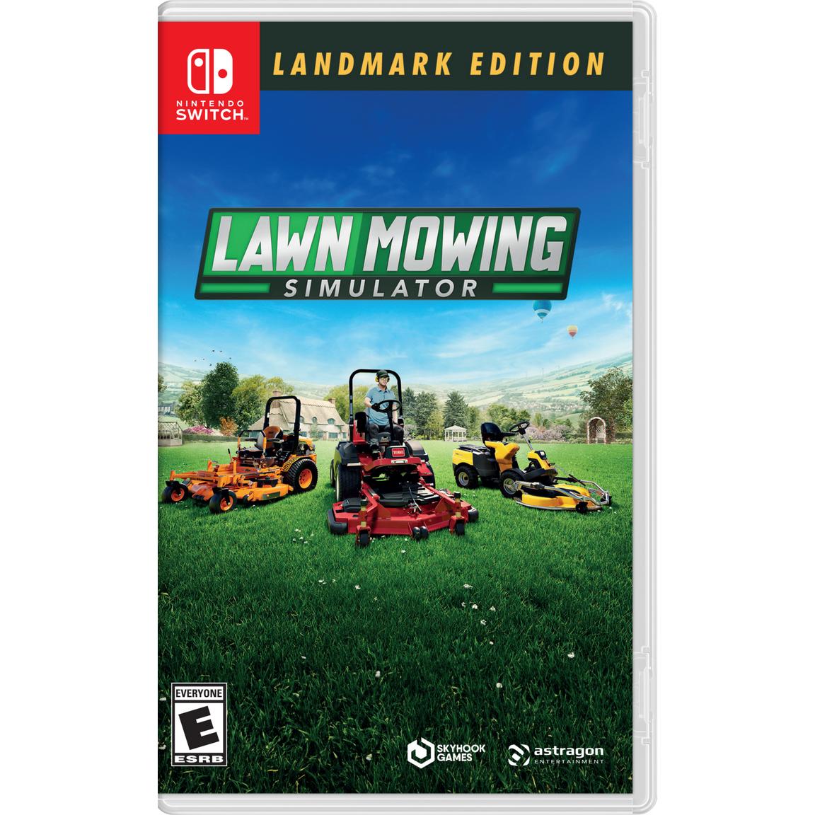 Видеоигра Lawn Mowing Simulator Landmark Edition - Nintendo Switch farming simulator 20 nintendo switch