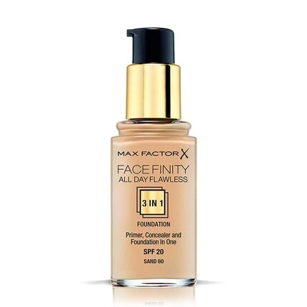 

Max Factor Facefinity All Day Flawless 3 в 1 Тональная основа Sand 60 30 мл SPF20