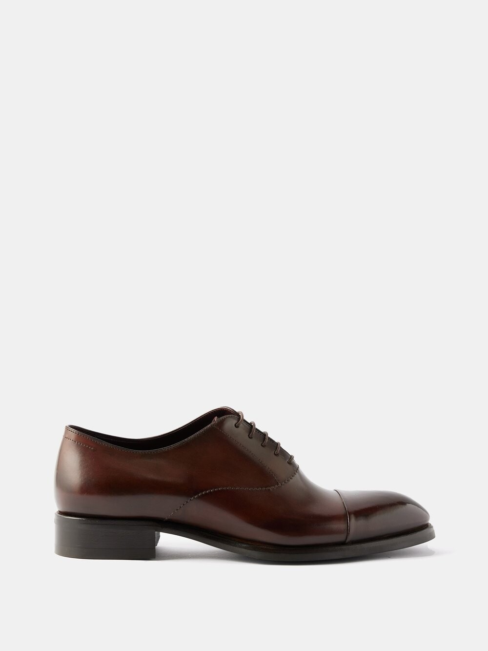 

Кожаные оксфорды Brioni, коричневый