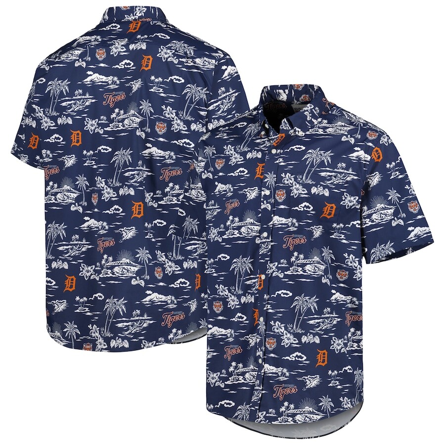 

Рубашка Reyn Spooner Detroit Tigers, нави