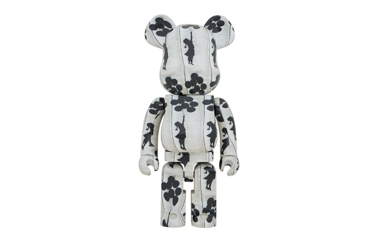 Be@rbrick Девушка с летающими воздушными шарами 1000%