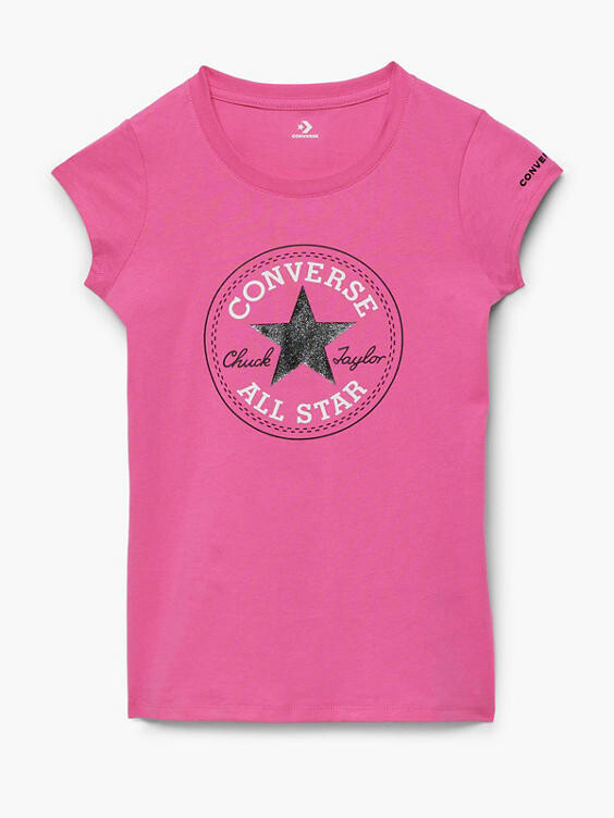 

Детская футболка Converse, розовый