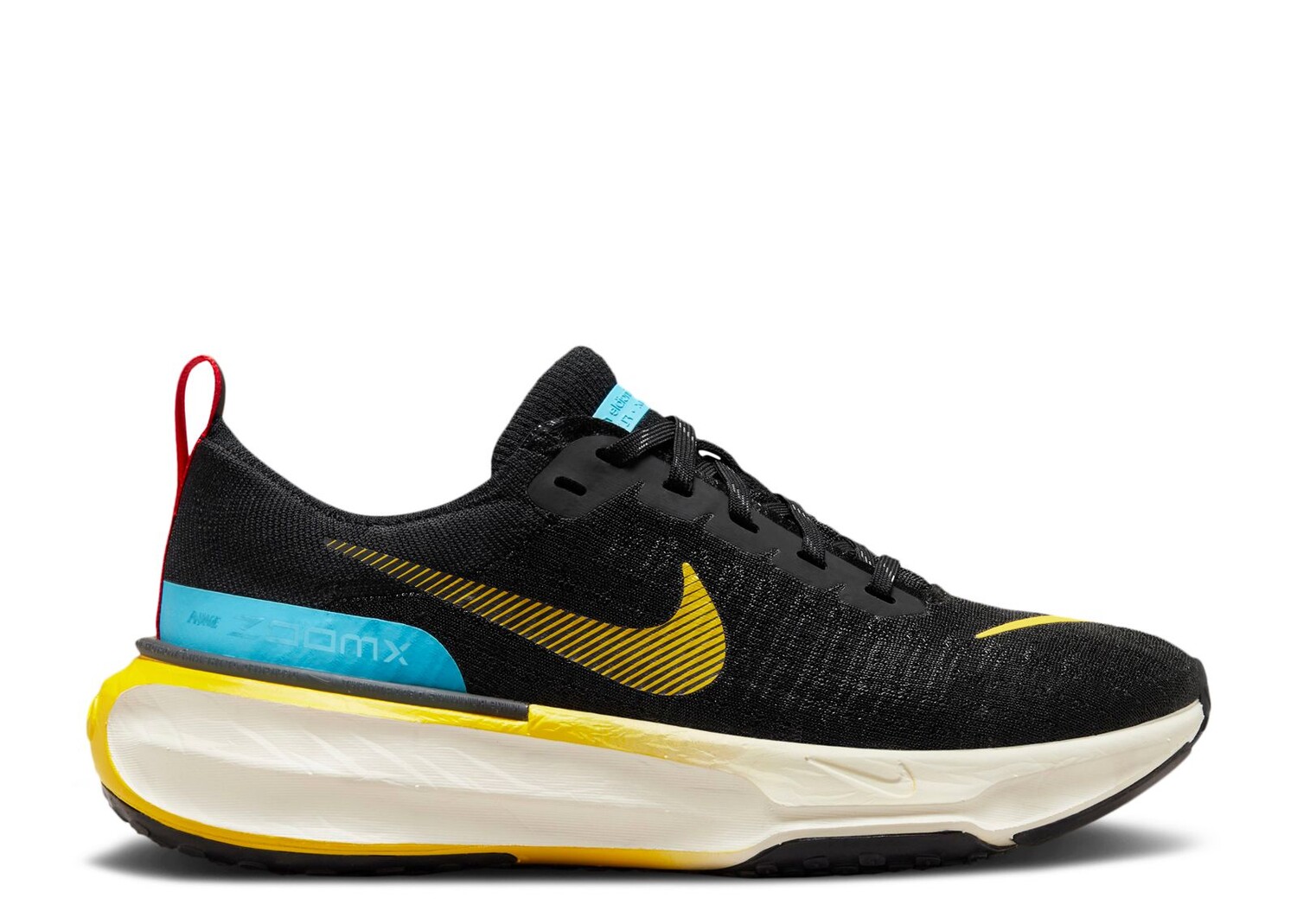 

Кроссовки Nike Wmns Zoomx Invincible 3 'Black Baltic Blue Yellow', черный