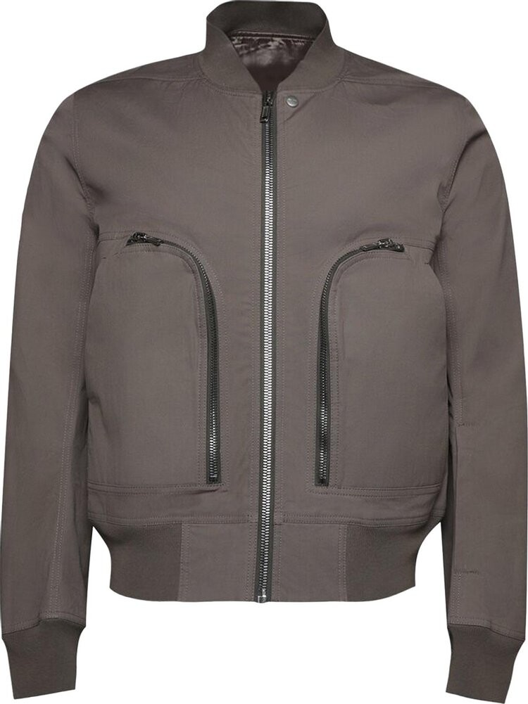 

Куртка Rick Owens Bauhaus Bomber 'Dust', серый