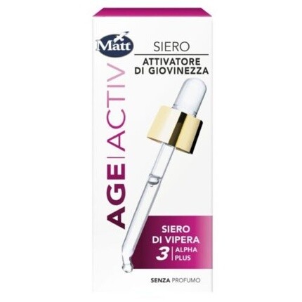 

AgeActiv Матовая сыворотка-активатор молодости 30 мл A&Amp;D Spa Gruppo Alimentare, Серый