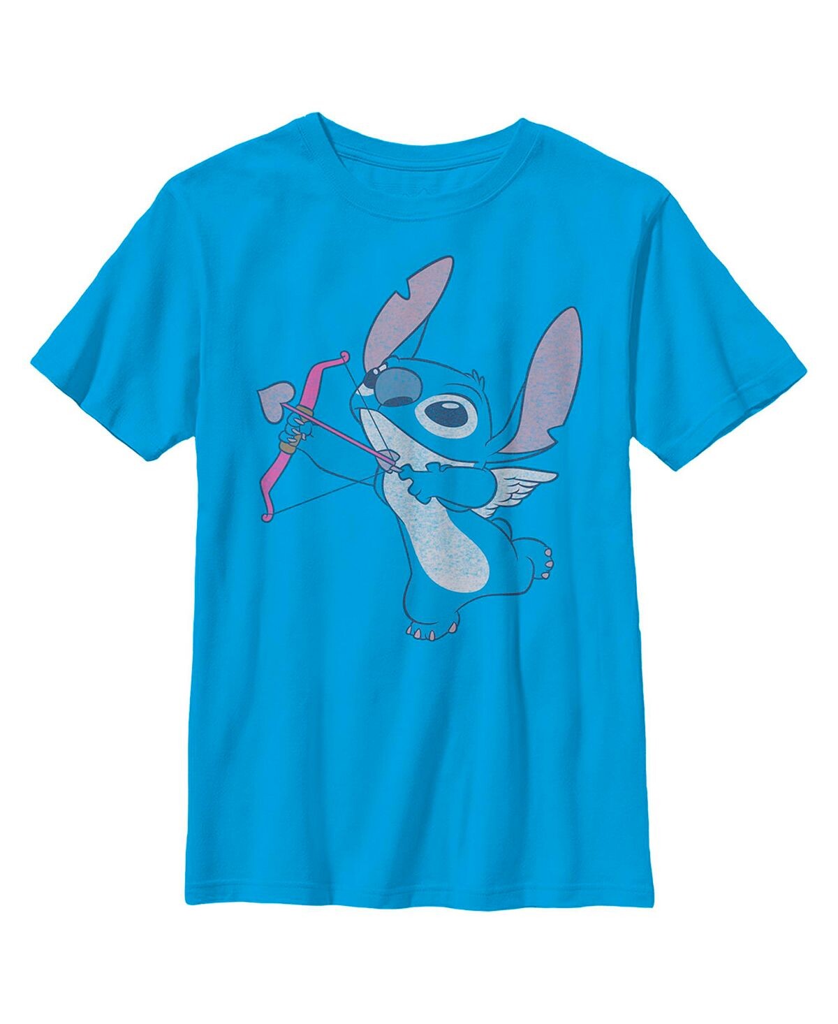 

Детская футболка Lilo & Stitch Cupid Stitch со стрелками в виде сердечек для мальчиков Disney