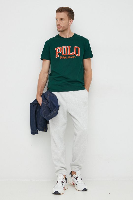 Джоггеры Polo Ralph Lauren, серый брюки polo ralph lauren kids reversible cotton interlock pants